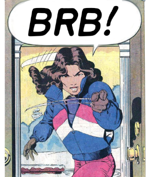 A BRB ad with x-men art by Paul Smith