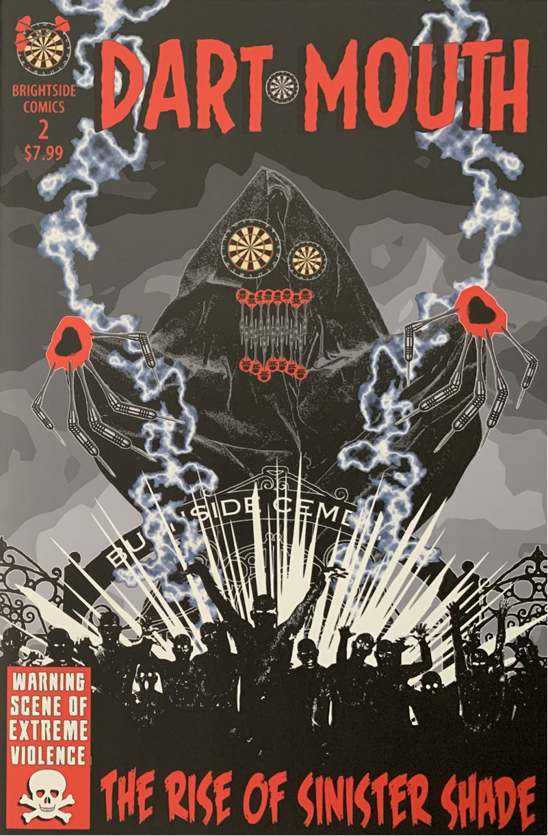 Cover for Dart Mouth #2 by Glen Carabin