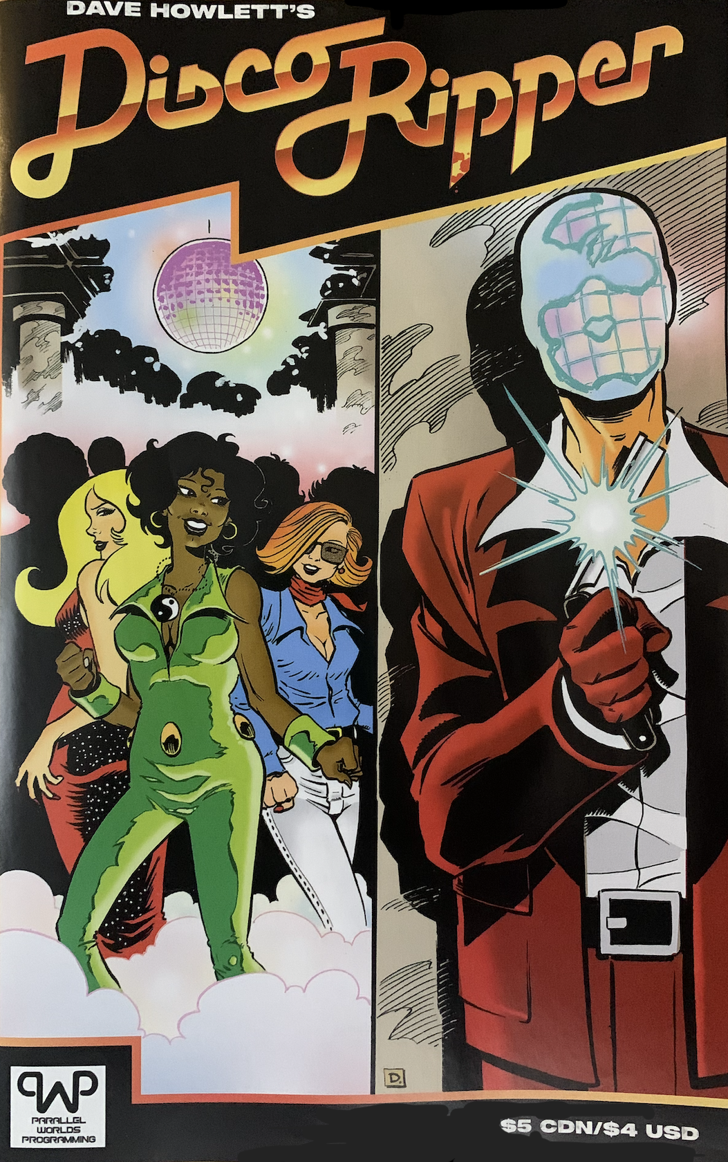 Dave Howlett's cover for The Disco Ripper